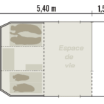 Plan Tente équipée