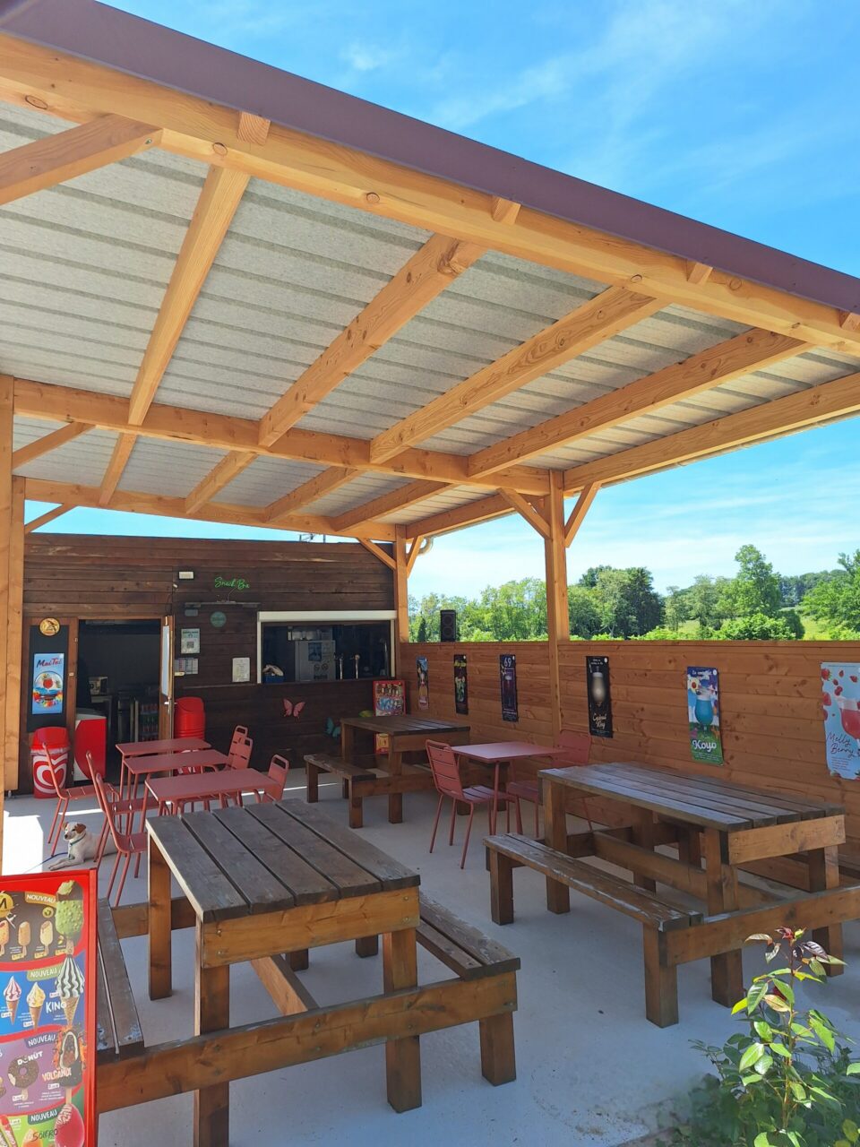 snack pergola